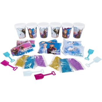 FROZEN 2 - ZRÓB WŁASNĄ ŚNIEŻNĄ IMPREZĘ (śnieg z brokatem do samodzielnego wykonania) Sambro DFR2-4911